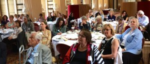  (l to r. at front table) Berry Brazelton, Lise Johnson, Jayne Singer, Karin Stjernqvist, Hanne Munck, Beulah Warren, Ann Stadtler, Una Nugent, Connie Keefer and Claudia Quigg